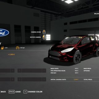 Ford Rally V1.0 FS19 мод | Farming Simulator 25 моды