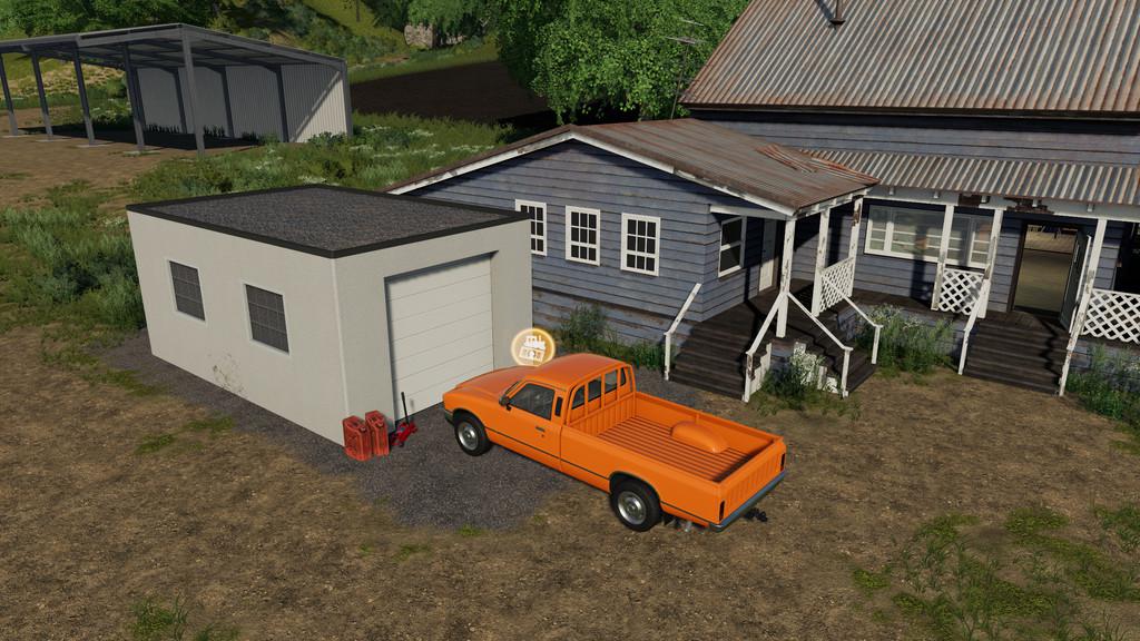 Гараж с Workshoptrigger v1.4.0.0 FS19 Farming Simulator 22 мод FS 19 МОДЫ.