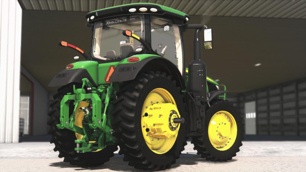 John Deere 7r Us Series V1000 Fs19 Farming Simulator 22 мод Fs