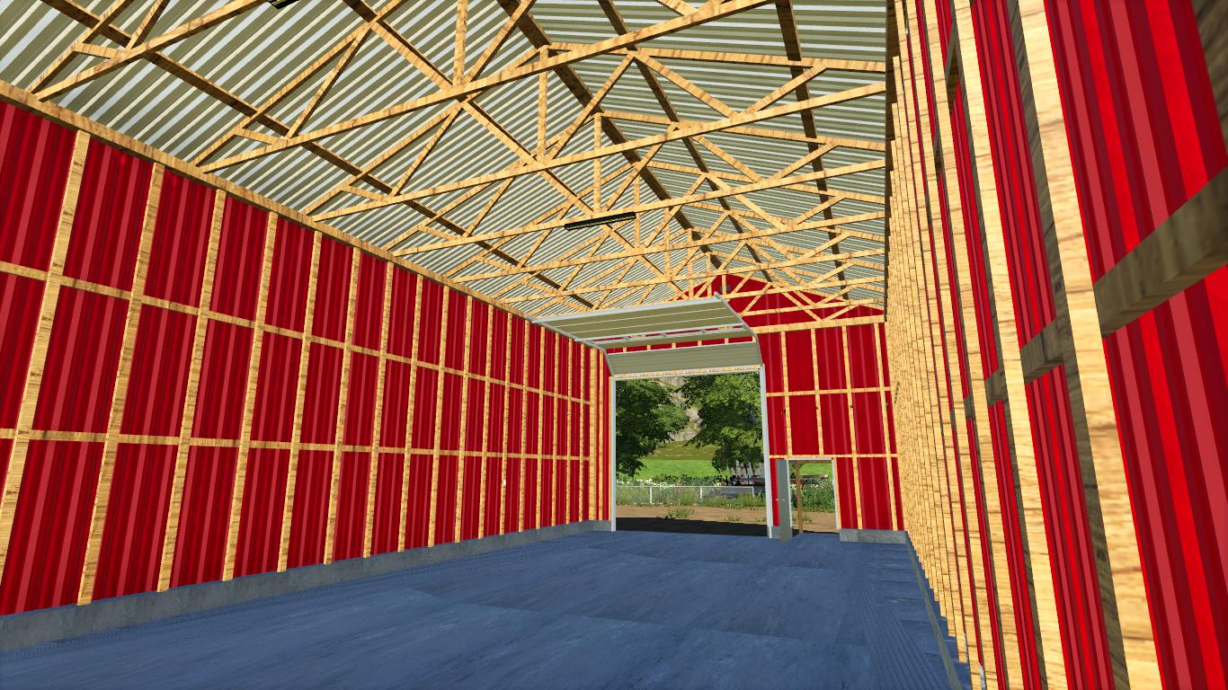 30 x 60 Work Shop Shed v1.0 FS19 Farming Simulator 22 мод FS 19 МОДЫ.