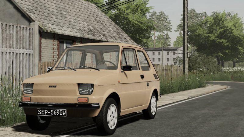 Fiat 126 V1.0 Fs19 | Farming Simulator 22 Мод | Fs 19 Моды