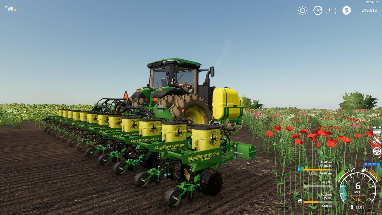 John Deere 1720 12row v1.0 FS19 Farming Simulator 22 мод FS 19 МОДЫ.