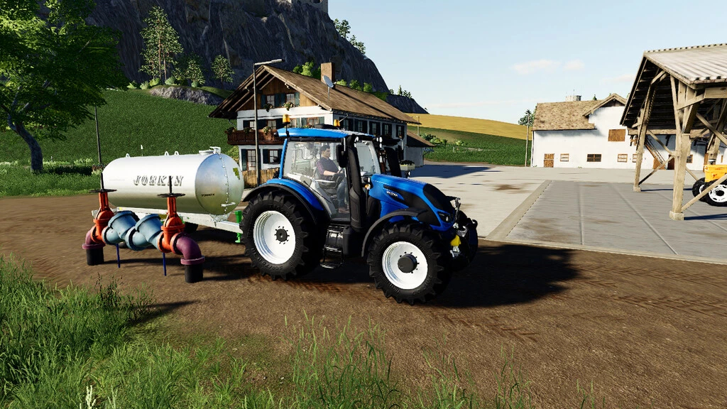 Мод на «Hydrant With Watertrigger» гидрант с водой для Farming Simulator 2019