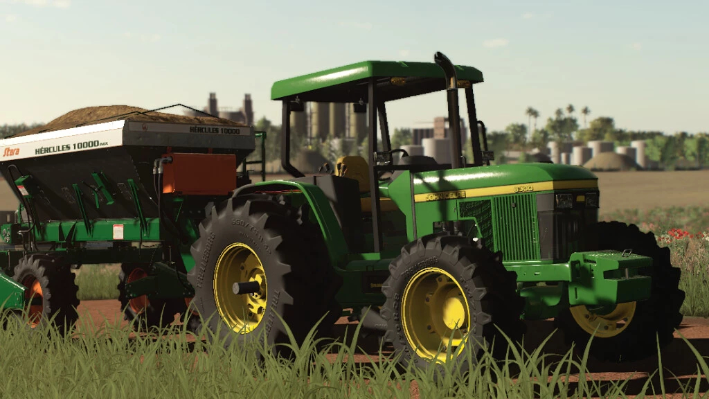 John Deere 6300/6405 v1.0 FS19 | Farming Simulator 22 мод | FS 19 МОДЫ