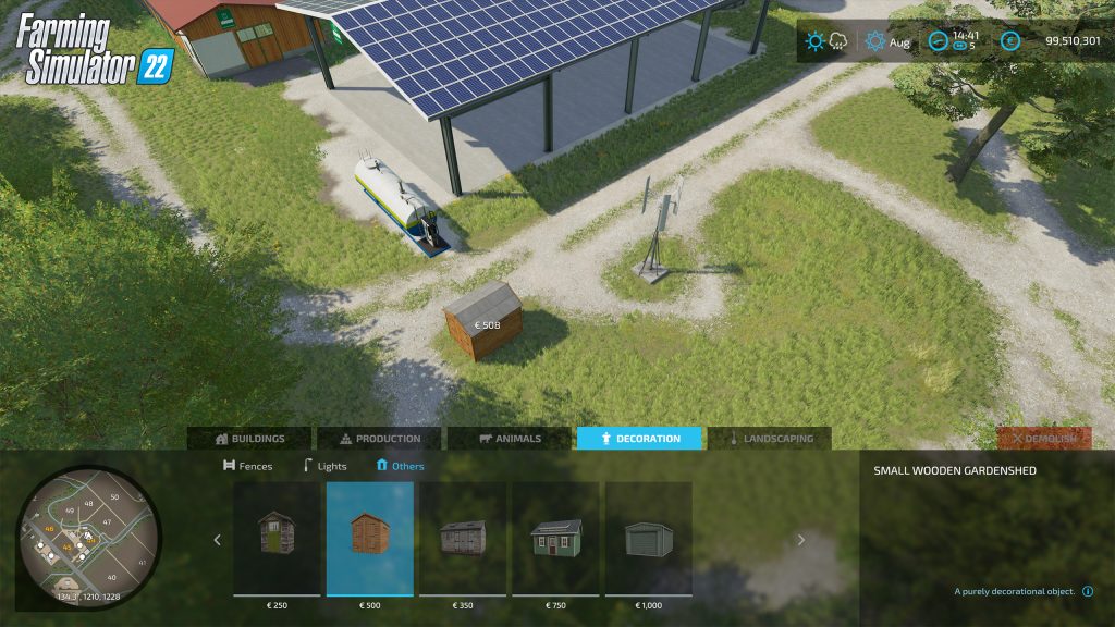 Farming Simulator 22 имеет новый улучшенный режим сборки. 