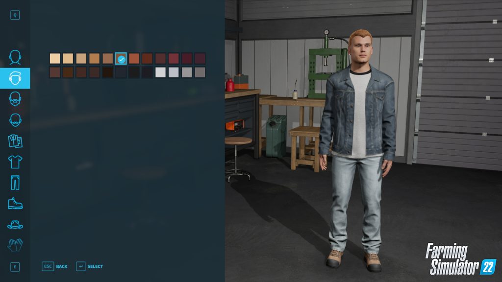 Посмотрите на нового создателя персонажей в FS22! 